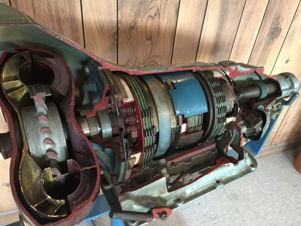 Transmission cut in half courtesy of Brooksville